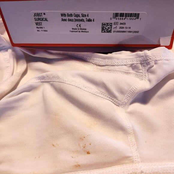 ***SOLD*** New in Box Jobst BSN Medical 111904 Surgical Vest, Size 4, White - Picture 4 of 9